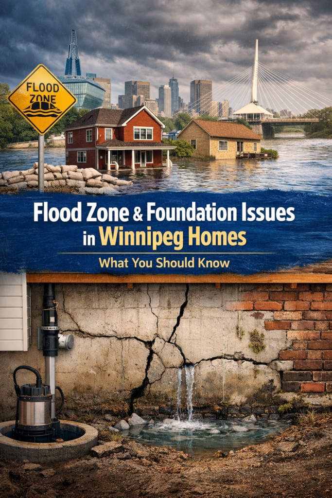 Flood Zone & Foundation Issues in Winnipeg Homes: What You Should Know